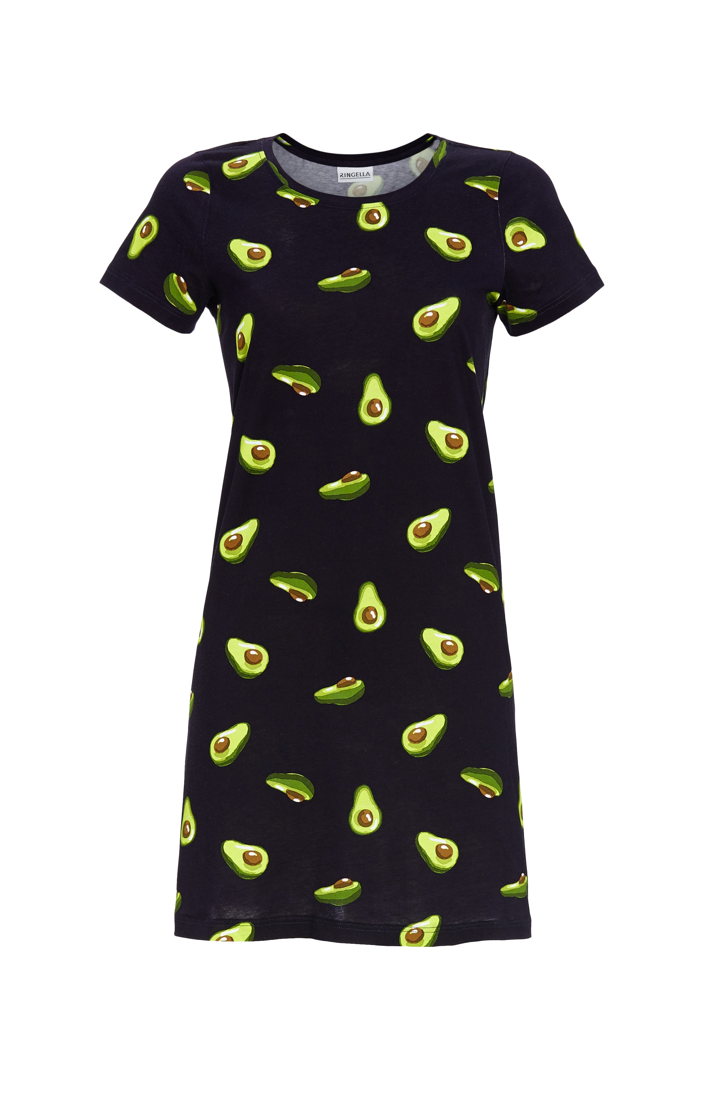 Sleepshirt mit Avocado-Dessin