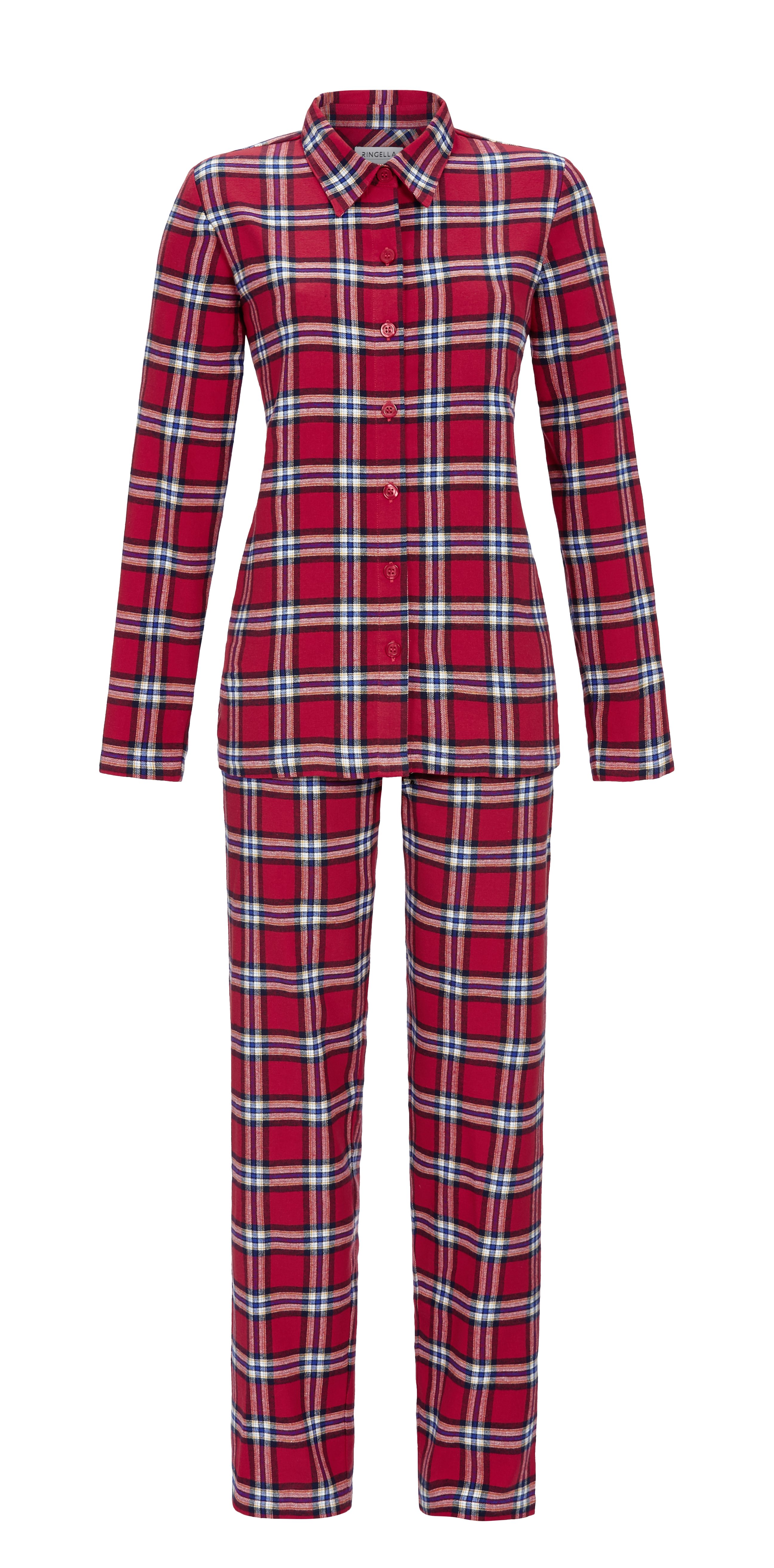 Ringella Pyjama aus Webflanell