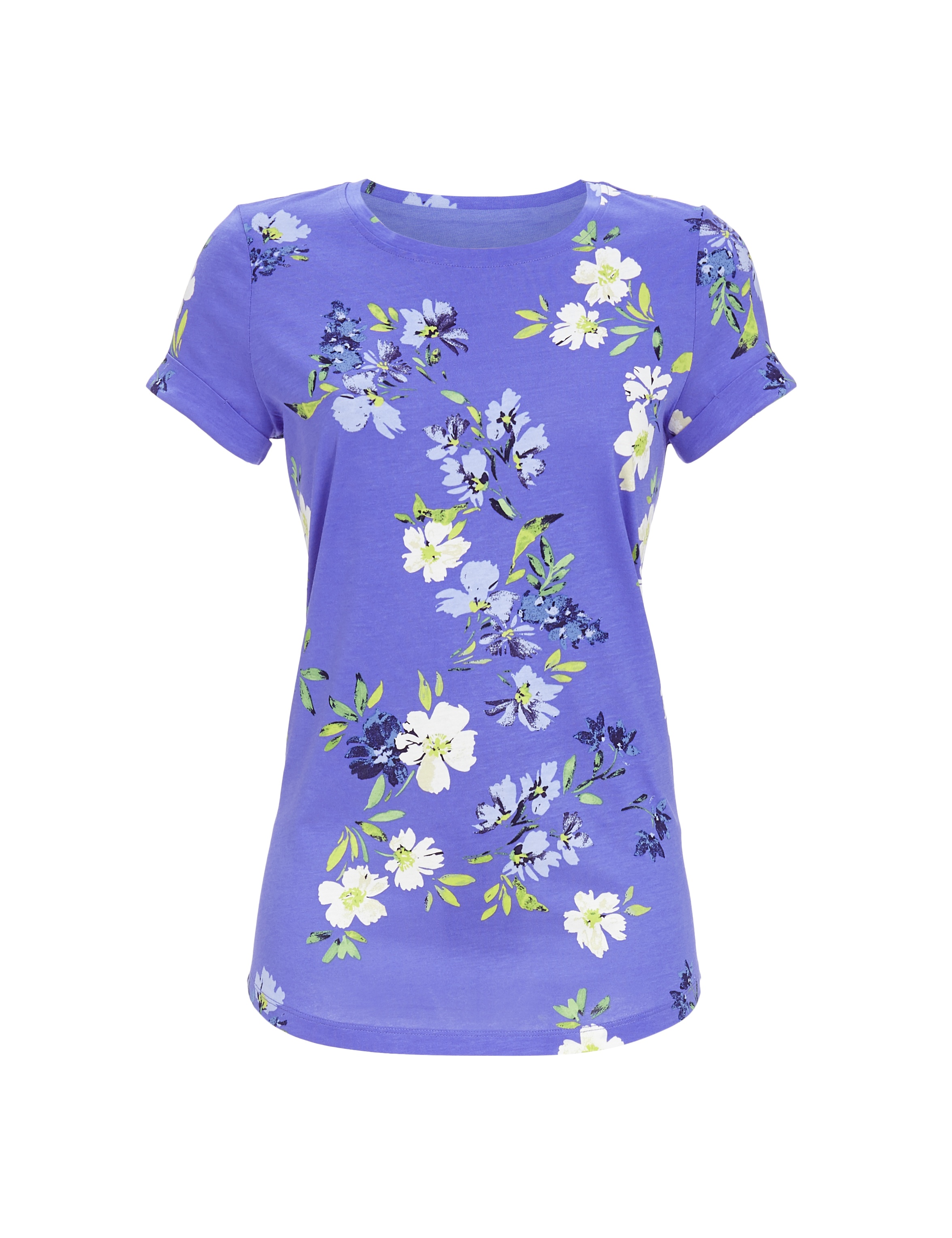 T-Shirt mit Blumendessin