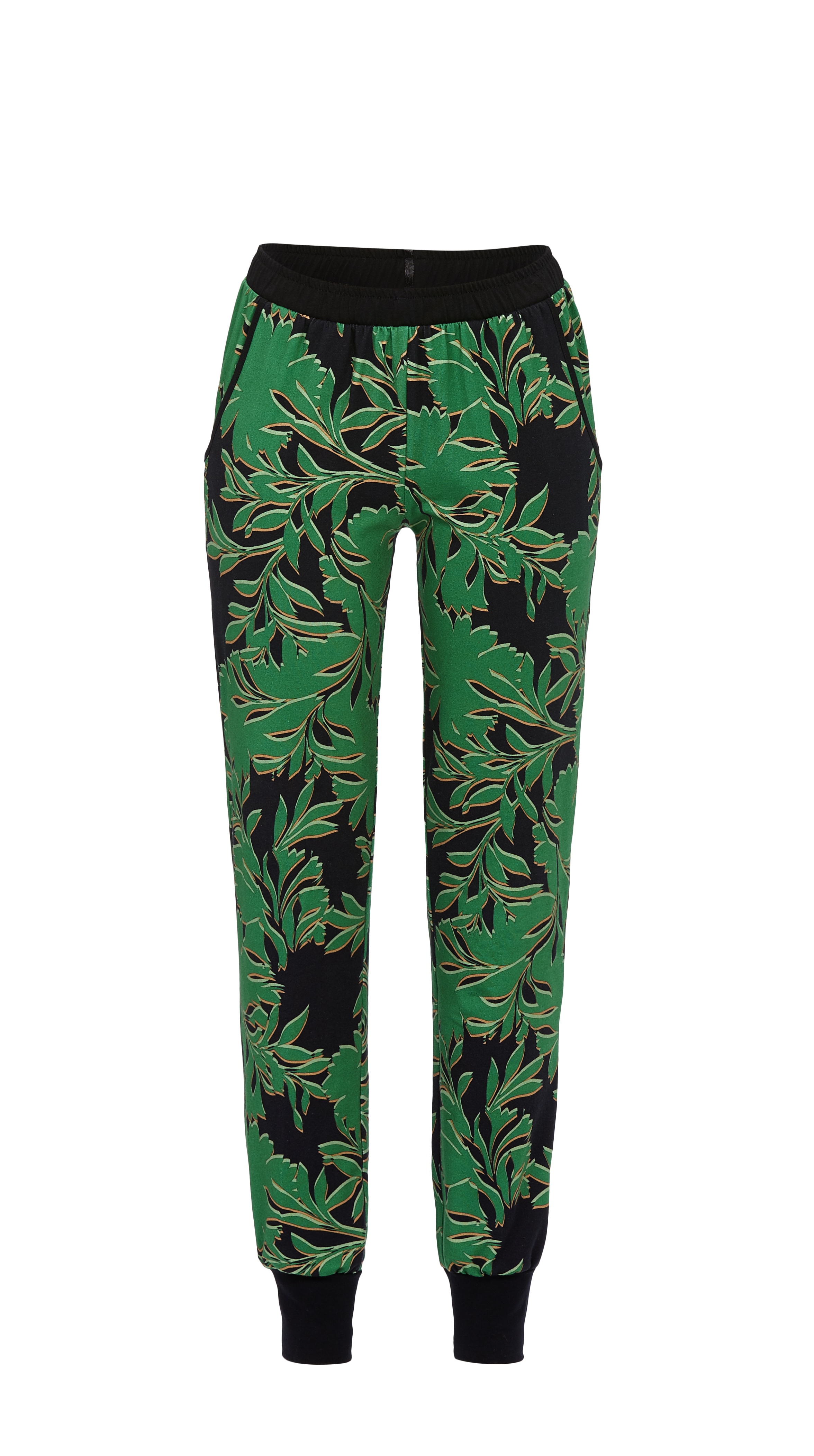 Lange Hose mit Floraldessin